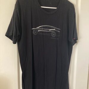 Tesla Model S Electric Car Shirt Size Large 100% Cotton Elon Musk Official.